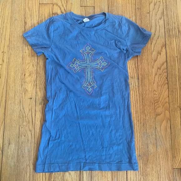 cross tee shirt - Picture 1 of 4
